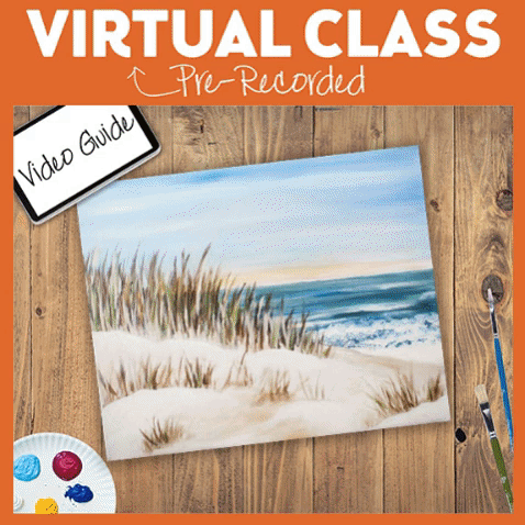 TAKE HOME ART KIT & VIDEO TUTORIAL - PICKUP SUN 1-2PM